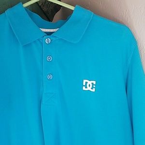 Dc Light blue polo